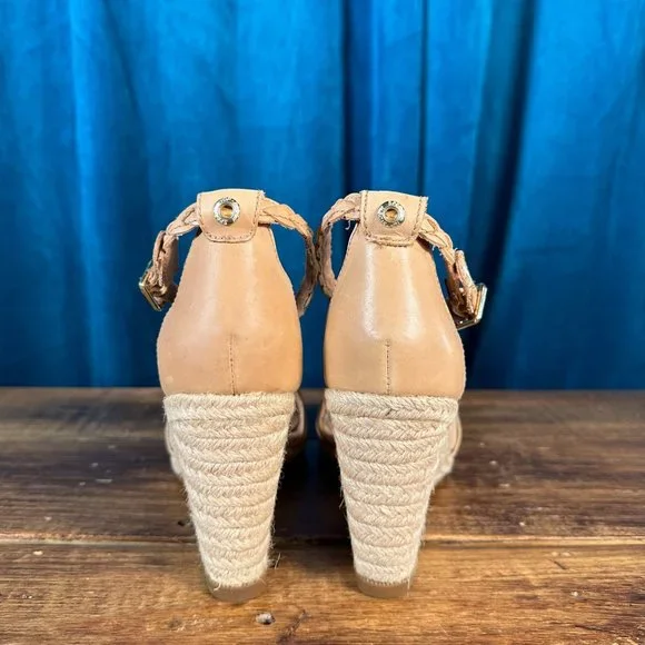 Sperry Skye Leather Espadrille Wedge Sandal Size 10M - Picture 8 of 11